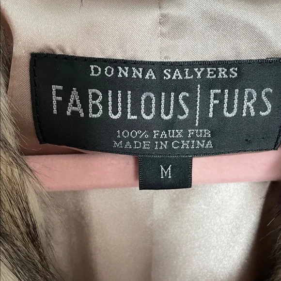 Fabulous Furs Brown Faux Fur Coat - Picture 5 of 10